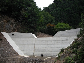 三清建設工業の治山工事1